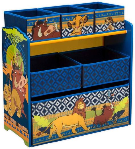 Delta Children Disney& The Lion King 6-Bin Design and Store Toy Storage Organizer Lion King Room, Lion King Design, Lion King Nursery, Lion King Toys, Toy Storage Organizer, Lion King Baby, Disney The Lion King, Toy Organizer, Toy Storage Organization