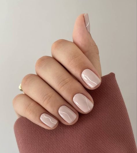 Beige Nail Designs, Beige Nail, Beige Nails Design, Minimal Nails Art, Subtle Nails, Winter Nails Acrylic, Beige Nails, Minimal Nails, Casual Nails