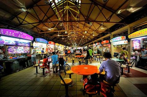 The 5 Best Hawker Centres in Singapore | TheBestSingapore.com Singapore Tourist Attractions, Singapore With Kids, Visit Singapore, Singapore Food, Michelin Guide, Food Spot, Best Street Food, Singapore Malaysia, Singapore Travel