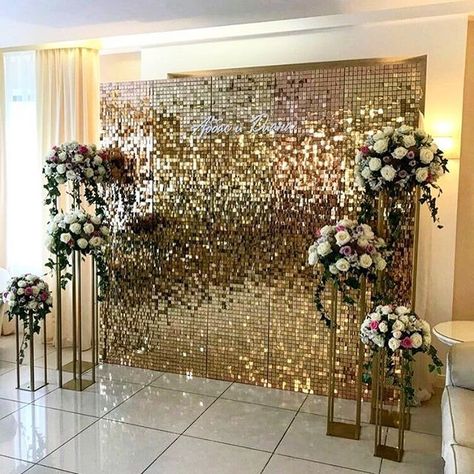 Bling Birthday Party, Shimmer Wall Backdrop, Cocktail Decoration, Sequin Wall, Photo Backdrop Wedding, Sequin Backdrop, Shimmer Wall, Photos Booth, Wedding Design Decoration