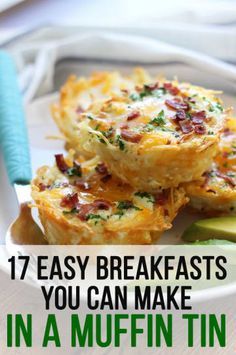 Muffin Tin Breakfast, Toast Cups, Muffin Tin Meals, Muffin Breakfast, Easy Breakfasts, Tin Recipes, Vegan Muffins, Muffin Tin Recipes, Breakfast Casseroles