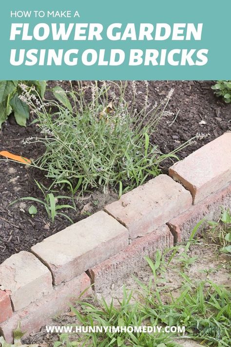 Brick garden edging is one of the best brick garden ideas. If you like brick in the garden flower beds or brick flower bed ideas, you’ll love this DIY flower bed border ideas because it’s one of the easiest brick DIY projects. If you’re looking for brick garden edging DIY or brick in the garden, you’ll love this brick flower bed. Whether you need brick flower bed edging or DIY flower bed edging, this brick DIY garden is perfect for a rustic garden ideas. Brick Flower Bed Ideas, Diy Flower Bed Border Ideas, Brick Garden Ideas, Make A Flower Bed, Flower Beds Diy, Brick Raised Garden Beds, Brick Flower Bed, Tiller Garden, Landscape Bricks