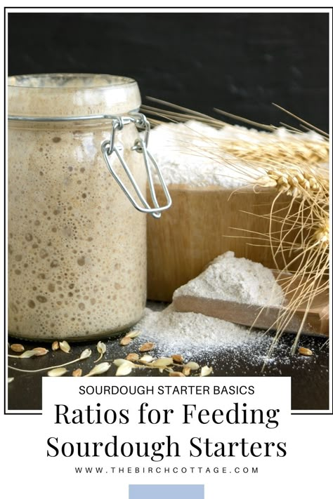 Sourdough Starter Measurements, Sourdough Feeding Schedule Chart, Feeding Starter Ratio, Feeding Sourdough Starter Ratio, Sourdough Starter Ratio Chart, Feed Sourdough Starter Ratio, Strengthen Sourdough Starter, Sourdough Ratio Chart, Feeding Your Sourdough Starter