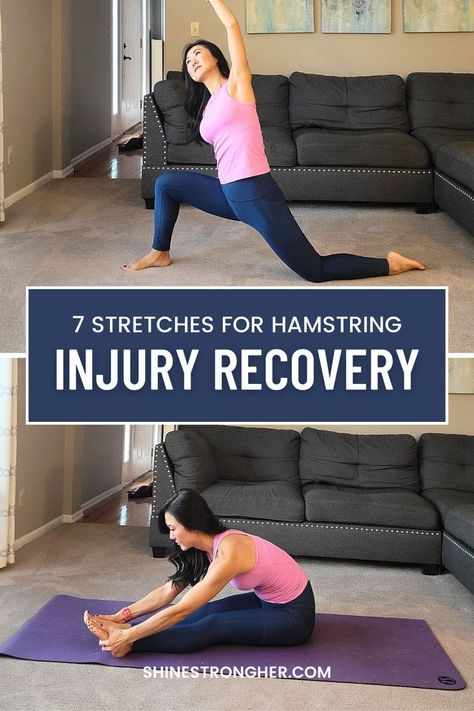 Recover faster and prevent future injuries with these expert-approved hamstring stretches! 💪 Discover 7 effective techniques to increase flexibility and relieve pain in your hamstring muscles. Perfect for beginners and at-home workouts, these somatic exercises target your iliopsoas and surrounding areas for a complete lower body stretch. Don't let hamstring injuries hold you back – start your recovery journey today! 🏋️‍♀️ #HamstringRecovery #StretchingTips #FlexibilityWorkout Hamstring Stretch Recovery, Hamstring Injury Recovery, Ham String Stretches, Hamstring Stretch Increase Flexibility, Hamstring Stretches Increase Flexibility, Strengthen Hamstrings, Pulled Hamstring, Lower Body Stretches, Torn Hamstring