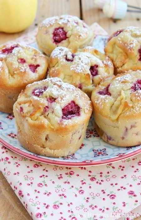 Salted Recipes, Healthy Cupcake Recipes, Raspberry Muffins, Cupcakes Recipes, Apple Muffins, Banana Recipes, Food Cakes, Healthy Sweets, Fruit Desserts