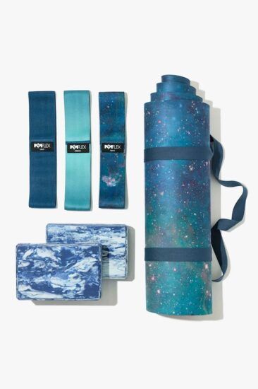 Enter the Cool Cosmos Fitness Zone - Beauty News NYC - The First Online Beauty Magazine Fitness Essentials, Cassey Ho, Yoga Kit, Cloud Cushion, Adjustable Bra, Yoga Block, Workout Essentials, Blue Color Schemes, Beauty Magazine