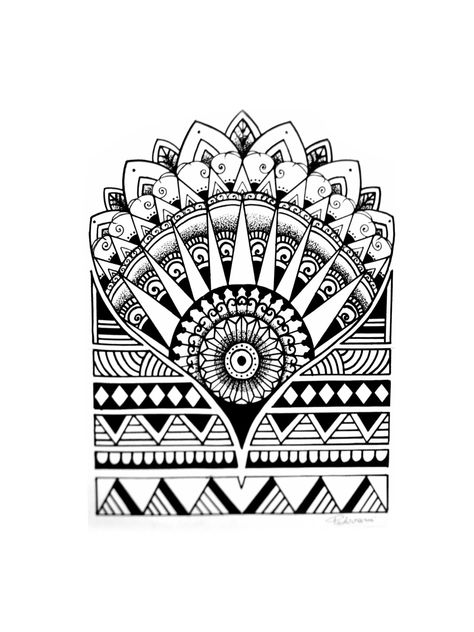 Mandala Tattoo Design For Men, Mandala Shoulder Tattoo, Mandala Tattoo Shoulder, Calf Tattoo Ideas, Tato Mandala, Tato Maori, Leg Sleeve Tattoos, Trippy Tattoo, Band Tattoos For Men