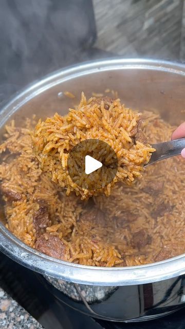 mercy's  recipe on Instagram: "What’s your favorite dish?" How To Cook Pilau With Meat, How To Cook Pilau, Pilau Rice Recipe, Beef Seasoning, Pilau Rice, Beef Meat, Glass Of Water, Cinnamon Powder, Red Onions