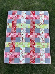 Miranda's On the Fen On The Fence Quilt Pattern, Fence Quilt Pattern, Block Quilt Ideas, Charity Quilts, Girl Quilts, Sewing Quilts, Picnic Quilt, Quick Quilt, Block Quilt