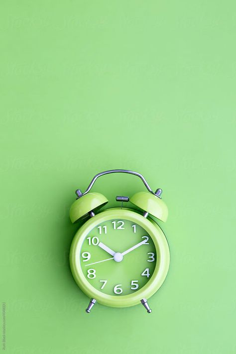 Green Aesthetic For Instagram, Pantone Green Shades, Green Alarm Clock, Yarn Aesthetic, Green Moodboard, Time Background, Green Images, Green Clock, Pantone Green