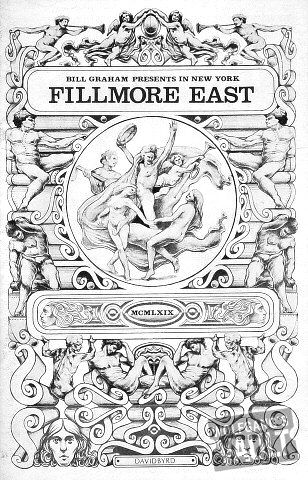 . Fillmore East, Hippie Posters, Rock Poster Art, Ny Art, Rock N Roll Art, King Crimson, Led Zep, Tour Poster, Rock Posters