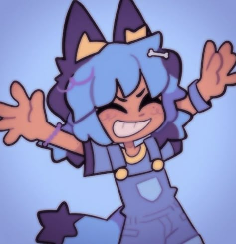 Bingo Bluey Fanart Human, Bluey As A Human, Bluey Pfp, Bluey Fan Art, Bluey Stuff, Cartoon Characters As Humans, 캐릭터 드로잉, Cute Doodle Art, Human Art