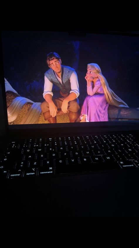 Movie Day Aesthetic, Movie Laptop Snap, Movie On Laptop Aesthetic, Laptop Movie Snap, Cartoon Snap, Movie Snap, Movie Night Photography, Cartoons Dp, Instagram Design Creative