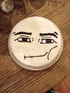 Roblox Man Face Cake, Roblox Face Cake, Goofy Cake, Fnaf Cake, Ugly Cakes, Cake Fails, Hedgehog Cake, Face Cake, 13 Birthday Cake