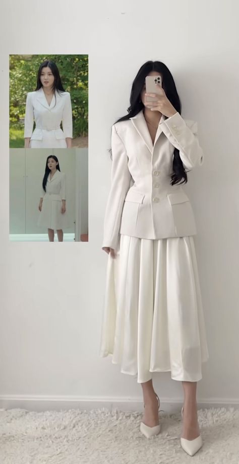 Elevated Lifestyle, Rok Outfit, Elegant Outfit Classy, Formal Design, Mode Chanel, Personal Color, Elegant Dresses Classy, Everyday Fashion Outfits, Korean Fashion Dress