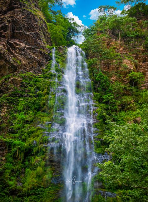 Travel destinations to consider for your next trip to Ghana 🇬🇭 This is Wli waterfalls, the highest waterfall in Ghana and west Africa Ghana Nature, Ghana Travel, Hipster Background, Water Fall, I Want To Travel, Accra, High Water, Round The World, Travel Board