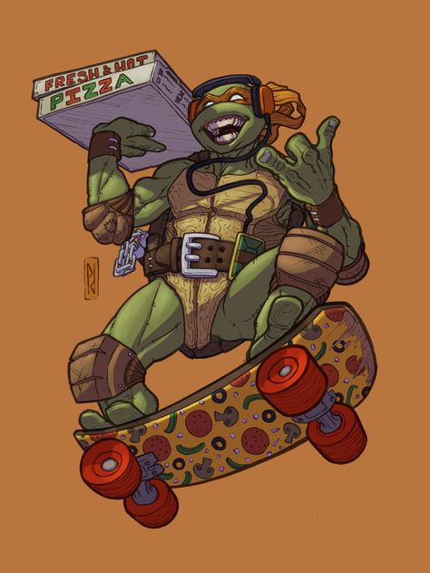 Tmnt Kids, Tmnt Mikey, Arte Nerd, Desenhos Gravity Falls, Teenage Mutant Ninja Turtles Artwork, Teenage Mutant Ninja Turtles Art, Ninja Turtles Artwork, Tmnt Artwork, Tmnt Art