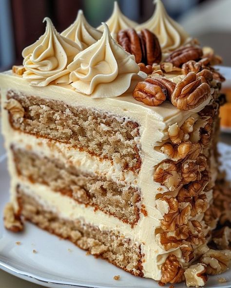 Recipes Global - ❤Delicate Romanian Walnut Cake 🍰

Indulge... Nut Desserts, Walnut Recipes Dessert, Nuts Cake, Mummy Cake, Walnut Tart, Milk Chocolate Cake, Coffee And Walnut Cake, Nut Cake, Jello Cake