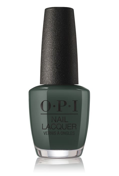 13 Cozy Nail Polish Colors Perfect For Fall Fall Green Nail Colors, Coffin Acrylic Nails, Fall Nail Polish, Nail Polish Colors Fall, Green Polish, Olive And June, Green Nail, Opi Nail Lacquer, Opi Nail Polish