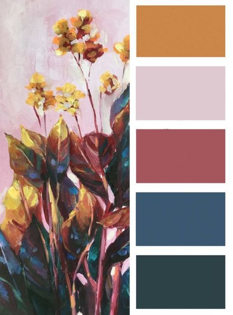 DESATURATED Minimalist Dekor, Tropical Painting, Living Room Decor Colors, Color Schemes Colour Palettes, Tropical Colors, Airbrush Art, Design Seeds, Design Master, Tropical Flower