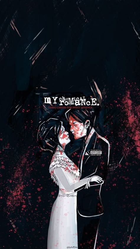 My Chemical Romance Poster, My Chemical Romance Albums, My Chemical Romance Wallpaper, Emo Art, I Love Mcr, Emo Wallpaper, Sweet Revenge, Band Wallpapers, Mikey Way