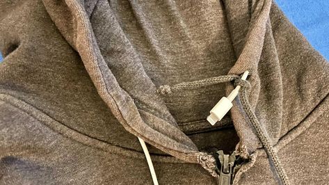 Drawstring Hack, Large Safety Pin, Champion Sweatpants, Charger Cord, Drawstring Pants, Safety Pin, Sewing Supplies, The Pool, Fix It