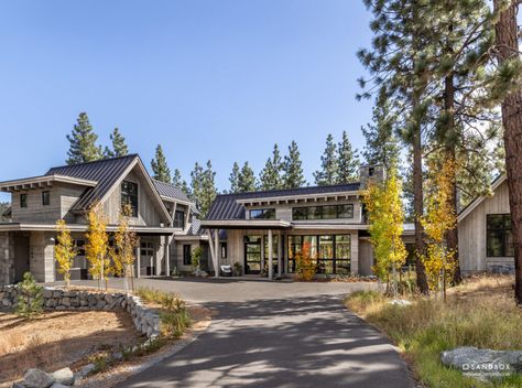 Clear Creek Tahoe Homesite #206 | SANDBOX Lake Tahoe House, Lake Tahoe Houses, Tahoe House, Dean Thomas, Tennessee House, Dream Life House, Studio Interior Design, Studio Interior, Cabin Plans