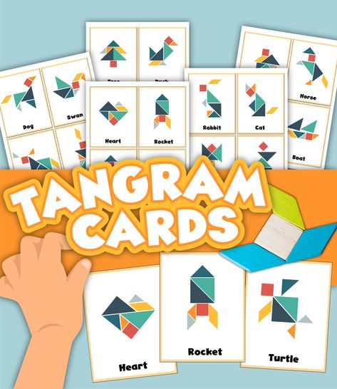 Tangram Shapes Free Printable, Tanagram Printables Free, Tangram Printable Free, Tangram Patterns Printables Free, Fall Tangram Printable Free, Tanagram Printables, Tangram Design, Diy Tangram, Tangrams Printables Free