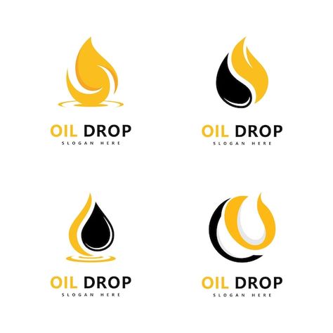 Vector oil drop logo template vector ill... | Premium Vector #Freepik #vector #water-logo #aqua-logo #drop-logo #drop Oil Drop Logo, Aqua Logo, Oil Logo, Oil Drop, Drop Logo, Water Logo, Vector Illustration Design, Flat Color, Vector Photo