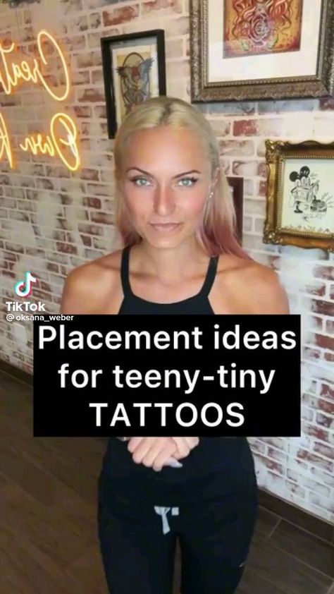 Tattoo Placement For Small Tattoos, Cute Tiny Tattoo Placement, Small Words Tattoo Placement, Best Places For Hidden Tattoos For Women, Hand Placement Tattoo, Dainty Tattoo Placements, Cute Placement For Small Tattoos, Best Placement For Small Tattoos, Tiny Tat Placement