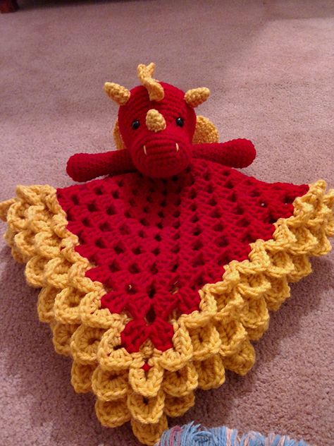 Ravelry: firecrystal's Dragon Lovey Crochet Dragon Blanket Pattern Free, Crochet Disney Lovey Pattern, Crochet Princess Lovey Free Pattern, Flamingo Lovey Crochet Pattern, Crochet Dragon Lovey, Lovey Blanket Pattern, Crochet Lovey Free Pattern, Dragon Stuff, Good Photos