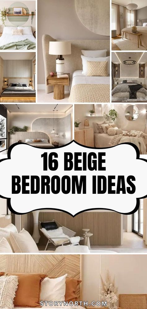 Save this pin for beige bedroom inspiration to transform your home decor! Explore these stunning ideas to create a cozy and stylish space. #HomeDecor #BedroomInspiration #BeigeDecor Bedroom Neutral Colors, Pale Yellow Bedrooms, White And Beige Bedroom, Beige Bedroom Ideas, Beige Headboard, Neutral Bedrooms, Beige Bedroom, Cute Dorm Rooms, Yellow Bedroom