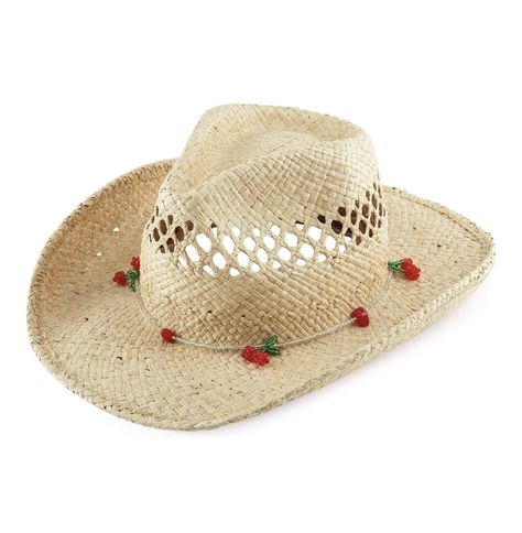 MIX BROWN Western Hats for Women Cowboy Outback Raffia Sun Hat Cowgirl Summer Beach Hats Shapeable Wide Brim Western Hats For Women, Cherry Beads, Cowgirl Summer, Raffia Sun Hat, Hat Aesthetic, Summer Hats Beach, Straw Cowboy Hat, Beach Hats, Western Cowboy Hats