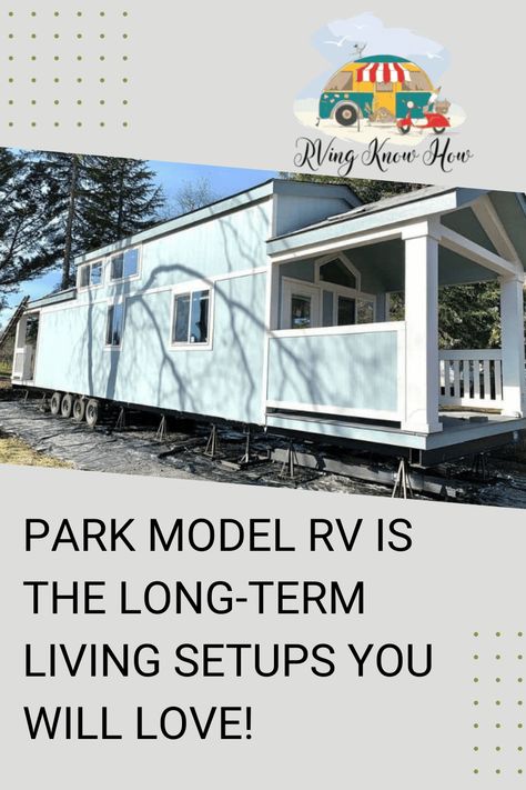 Discover the world of park model RVs! RVing Know How's article provides insights into the features, benefits, and considerations of these unique recreational vehicles. Find out if a park model RV is the right choice for your next adventure. Embrace cozy and convenient living on the road! 🏡🚐🌟 #ParkModelRV Rv Park Design, Rv Park Layout, Rv Park Design Plans, Rv Park Model Homes, Best Rv Parks In California, Park Model Trailer, Park Model Rv, Best Rv Parks, Park Model Homes