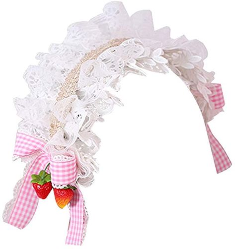 Lace Hairband, Cat Headband, Maid Cosplay, White Clothing, Cosplay Hair, Pink Accessories, Cute Headbands, Halloween Fancy Dress, Kawaii Accessories