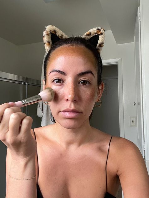 I Tried "Tantouring:" Contouring With Self-Tanner | POPSUGAR Beauty Fake Tan Face Contour, Contouring With Self Tanner, Self Tanner Freckles, Self Tan Face Contour, Self Tanner Face Contour, Self Tanner Contour, Contour With Self Tanner, Self Tan Contour, Fake Tan Face