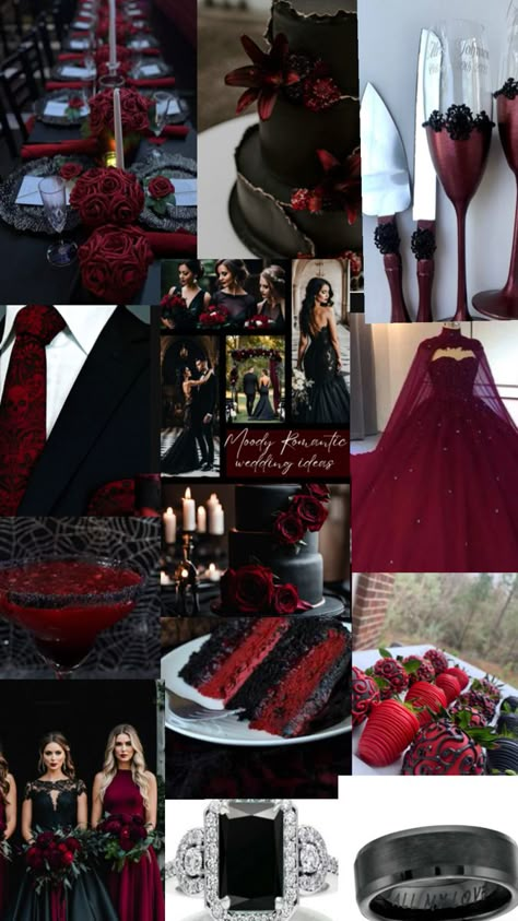 Goth Quince, Romantic Gothic Wedding, Red Gothic Wedding, Burgundy Quince, Masquerade Ball Wedding, Red Purple Wedding, Zodiac Wedding, Quince Centerpieces, Mafia Wedding