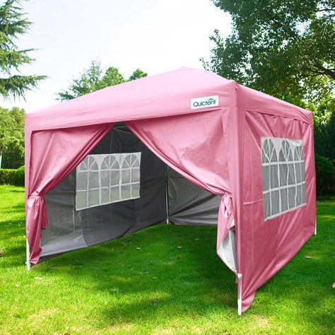 Pink Pink Pink~~~ Quictent 10' x 10' 4Season™ Portable Waterproof Hot Pink Pop Up Canopy Sale:$149.99 Click here:https://goo.gl/7UBgkw🌞🌞🌞 Pink Gazebo, Party Tents For Sale, Small Bar Areas, Gazebo Party, Open Gazebo, Stall Decorations, Pink Tent, Eyelash Studio, Large Gazebo