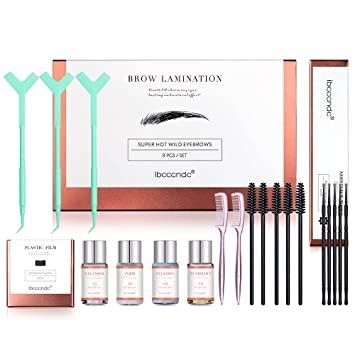 ibcccndc Lash Lift Kit & Eyebrow Lamination Kit Keratin DIY Instant Fuller Eyelash & Brow Lifting Kit Eyebrow Perm - Ideal for Salon & Home, Long Lasting Formula Lasts 8 Weeks Waterproof Eyebrow Makeup, Brow Lifting, Lash Lift Kit, Eyebrow Lamination, Semi Permanent Eyelashes, Full Eyelashes, Eyebrow Lift, Eyelash Enhancer, How To Draw Eyebrows