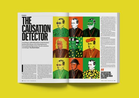 Magazine Credits Page Design, Bold Magazine Layout, Funky Magazine Layout, Creative Magazine Design, Magazine Double Page Spread, Cover Magazine Design, Magazine Spread Design, Behance Layout, Magazine Design Layout