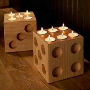 Tre Kunst, Cabinet Woodworking Plans, Diy Candle Holders, Wood Candle Holders, Wooden Projects, Wood Candles, Teds Woodworking, Woodworking Tips, Diy Candles