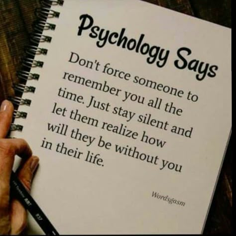 Physiology Says, Quotes Psychology, Stay Silent, Psychology Says, Inspirtional Quotes, Psychological Facts, Self Inspirational Quotes, Cute Inspirational Quotes, Psychology Quotes