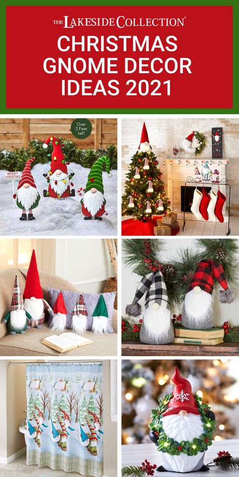 Gnome Themed Christmas Table, Gnome Christmas Theme Ideas, Gnome Christmas Decor Ideas, Christmas Gnome Decorating Ideas, Gnome Centerpiece Ideas, Diy St Patricks Day Wreath, Gnomes For Christmas, Christmas Gnome Decor, Diy St Patricks Day Decor