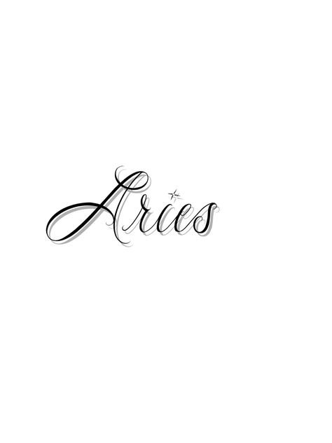 #zodiactattoos #aries #ariesseason #tattooideas #lettering #script #scriptkillas #scriptfonts #zodiacsigntattoos #zodiacsigns Aries Lettering Tattoo, Aries Word Tattoo, Aries Butterfly Tattoo, Aries Zodiac Sign Tattoos, Aries Font, Cute Aries Tattoo, Simple Aries Tattoo, Small Aries Tattoo, Aries Tattoo Ideas Unique