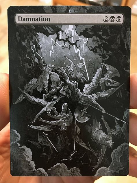 Mtg Black Art, Mtg Card Art, Custom Magic The Gathering Cards, Mtg Tattoo, Tcg Card Design, Mtg Black, Mtg Alter, Magic The Gathering Art, Alter Art