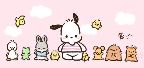 Long Widget Aesthetic, 2000s Wallpaper, Ios Themes, Chibi Sketch, Twitter Header Aesthetic, Simple Iphone Wallpaper, Mac Wallpaper, Sanrio Wallpaper, Banner Background Images