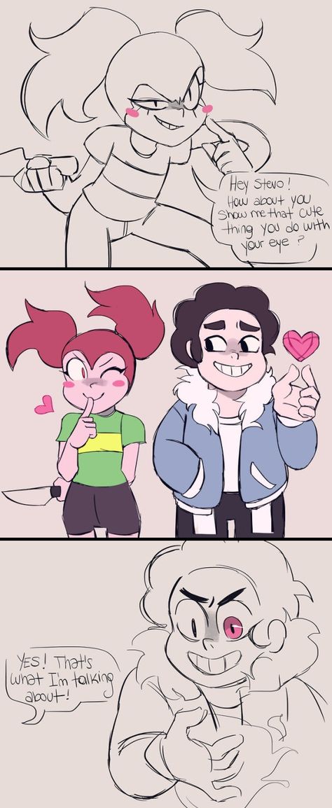 Undertale x Steven Universe Undertale Steven Universe, Steven Universe Steven X Spinel, Steven Universe X Undertale, Steven Universe Comic Funny, Steven Universe X Spinel, Steven X Spinel Ship, Spinel X Steven, Steven X Spinel, Steven Universe Spinel