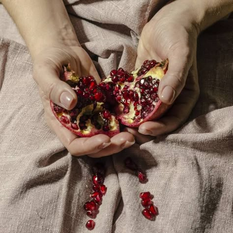 Chuck Close, Hades And Persephone, Hands Holding, Photography Color, Color Photo, Ap Art, Original Photography, Greek Mythology, Pomegranate