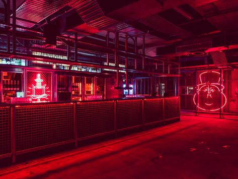 Underground Bar, Underground Club, Bar Signage, Nightclub Design, Bar Interior, Bar Design Restaurant, Club Design, Cafe Design, Cafe Bar