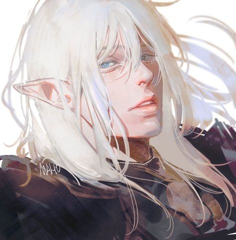 Male Elf, Elf Art, 캐릭터 드로잉, Arte Fantasy, Boy Art, Male Art, Dnd Characters, Character Portraits, Cute Anime Guys